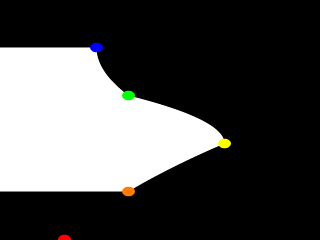 A quadratic spline lathe